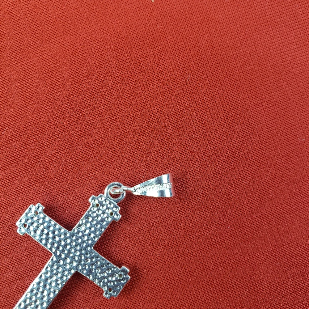 925 sterling silver‎ Crucifix pendant/ Jesucristo de plata fina 925 - Picture 6 of 6